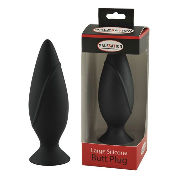 MALESATION Silicone Plug Duży Korek Analny zdjęcie 1