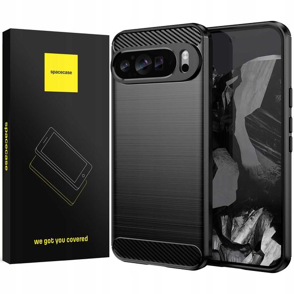 Spacecase Carbon Google Pixel 9 Pro Xl Black zdjęcie 1