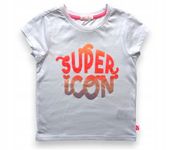 BILLIEBLUSH, T shirt blanc Super icon 2Y
