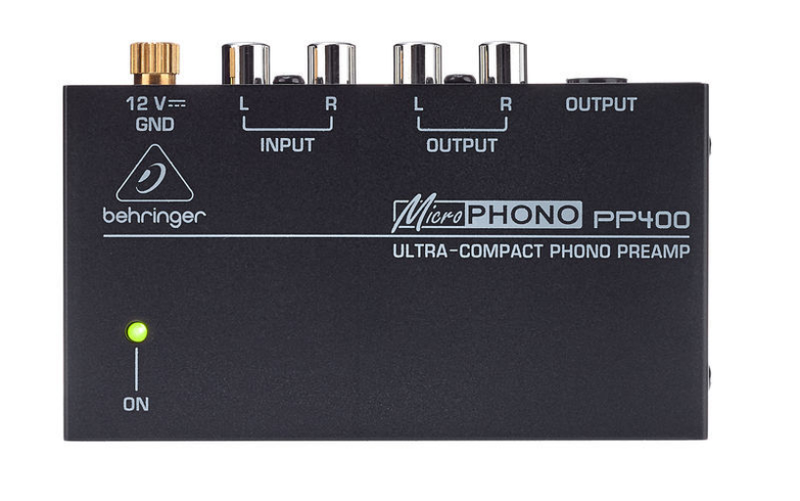 Behringer PP400 Microphono Preamp Przedwzmacniacz Gramofonowy RIAA zdjęcie 4