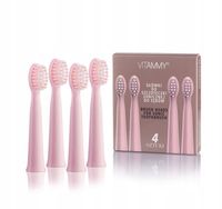 KOŃCÓWKI DO SZCZOTECZKI SONICZNEJ DO ZĘBÓW VITAMMY HARMONY RÓŻOWE 4SZT