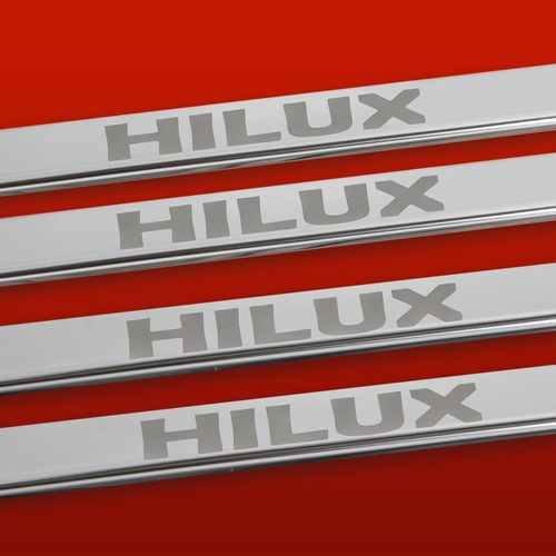 Listwa progowa TOYOTA HILUX MK7 Stal nierdzewna 304 połysk 4szt na Arena.pl