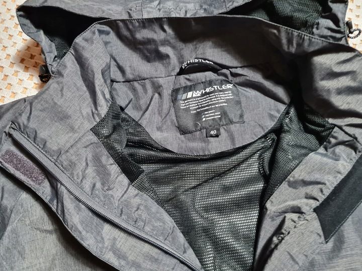 WHISTLER komplet przeciwdeszczowy ortalionowa kurtka/spodnie/podszewka r.40 zdjęcie 11