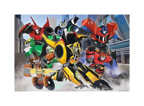 PUZZLE 100 TREFL DRUŻYNA TRANSFORMERSÓW 16307 na Arena.pl