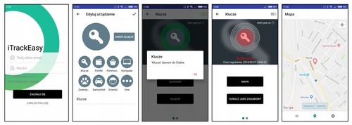 iTrack mini Lokalizator Bluetooth 5.0 Brelok Kluczy Portfela Alarm PREZENT na Arena.pl