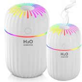 Nawilżacz powietrza dyfuzor zapachowy aromaterapia lampka nocna inhalacja