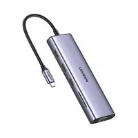 HUB USB-C 10W1 HDMI VGA RJ45 SD TF AUX PD DO LAPTOPA
