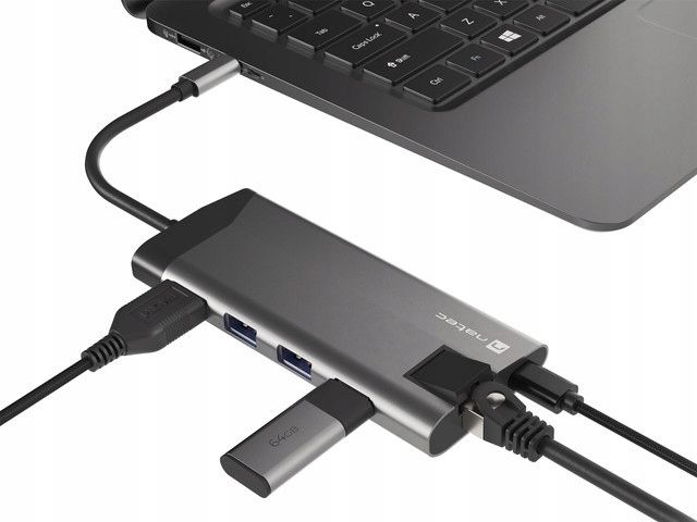 Stacja dokująca USB Natec Fowler Plus Multiport US zdjęcie 7