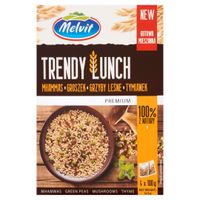 Melvit Trendy Lunch Mhammas groszek grzyby leśne tymianek 400 g (4 torebki)
