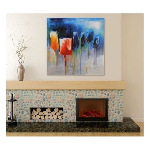 Deco Panel, Kolorowe tulipany 30x30 na Arena.pl
