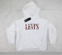 Damska bluza z kapturem Levi's Hoodie -biała nowa oryg. 359460184 Levis - L