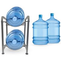 Stojak na 2 butle z wodą ViO MR-2 - Metalowy, Składany - Organizer do butle