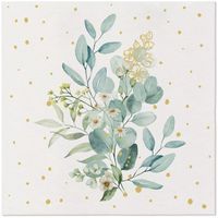 serwetki premium airlaid, "eucalyptus", 1/4, 40 x 40 cm 50 szt.