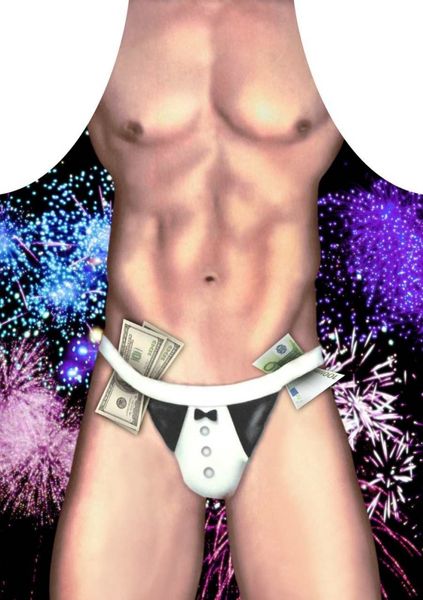 Fartuch nr 27 (striptease man).. zdjęcie 1
