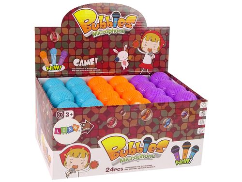 Bańki Mydlane Mikrofon 3 Kolory 40ml na Arena.pl