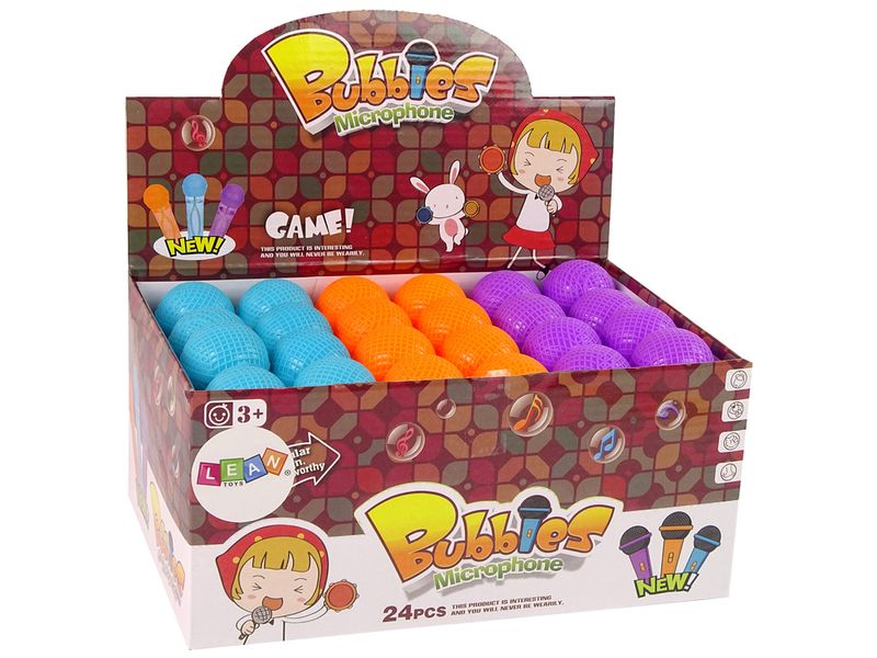 Bańki Mydlane Mikrofon 3 Kolory 40ml zdjęcie 4