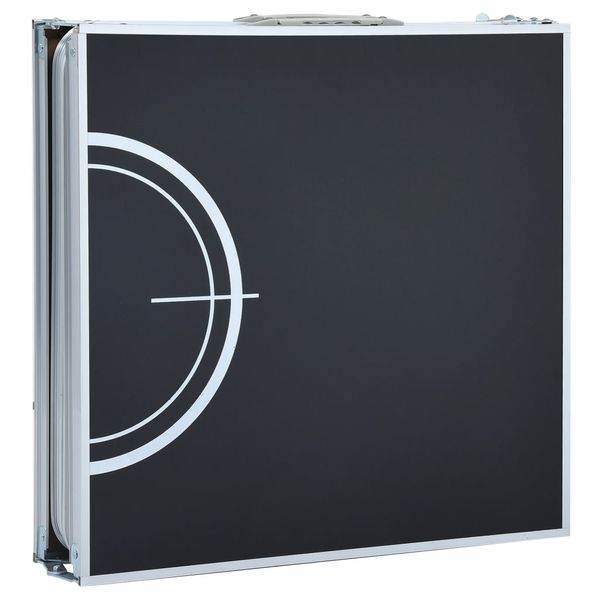 Składany stół do Beer Ponga, 240 cm, czarny zdjęcie 6