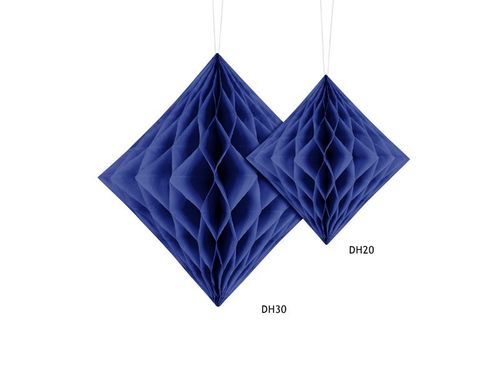 "Diament bibułowy, granatowy, 30cm"_PDE na Arena.pl