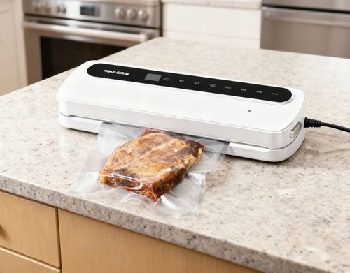 ZGRZEWARKA PRÓŻNIOWA DO ŻYWNOŚCI PAKOWARKA 110W ZESTAW WORKÓW XXL na Arena.pl