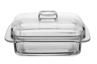 maselniczka szklana z uchwytem