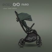 EASY GO Wózek dziecięcy FARO SAGE GREEN
