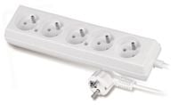 przedłużacz mieszkaniowy 5 gniazd 3 metry z/u - vt-300-1503