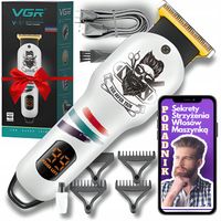 PROFESJONALNA MASZYNKA DO STRZYŻENIA GOLENIA Zarostu WŁOSÓW TRYMER MĘSKI