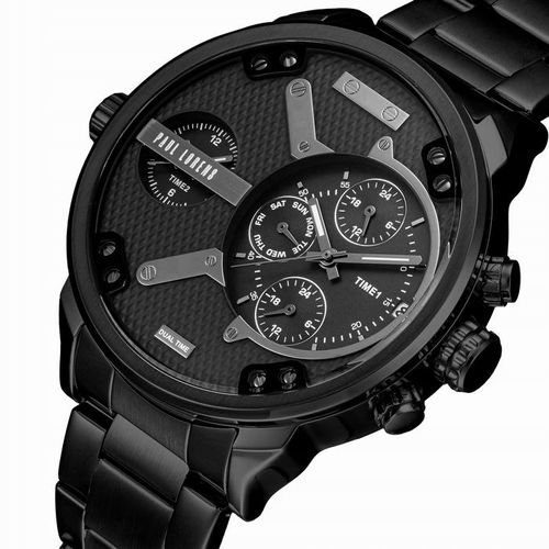 Zegarek męski Paul Lorens PL20021B-1A5 sportowy design + DATOWNIKI na Arena.pl