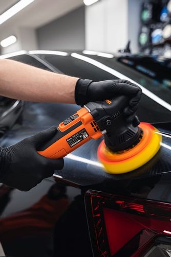 ADBL ROLLER MASZYNA POLERSKA 9MM zestaw na mocne zarysowania pasta + futro na Arena.pl