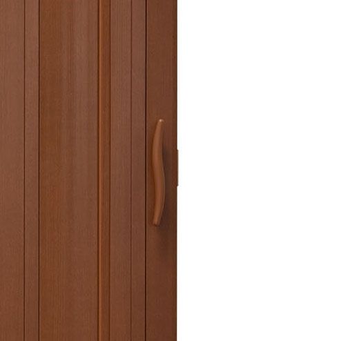 drzwi harmonijkowe 008p mahoń mat - 80 cm na Arena.pl