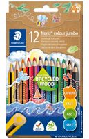 Kredki trójkątne jumbo Noris colour jumbo, 12 ko