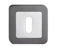 SZYLD DOLNY ZAOKRĄGLONY GRAFIT NA KLUCZ