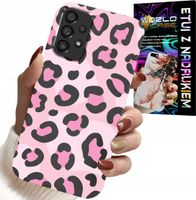ETUI DO SAMSUNG A52 / A52S - RÓŻOWA PANTERKA PANTERA KOBIECE WZORY
