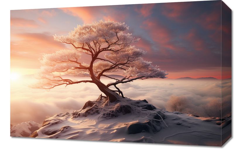 Obraz 60x40cm Zimowa Odyseja zdjęcie 1