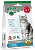 Pyszny i hipoalergiczny przysmak dla kota z alergią pokarmową Dr Seidel 50g