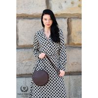 torebka damska skórzana na ramię brązowa paolo peruzzi in-63-br