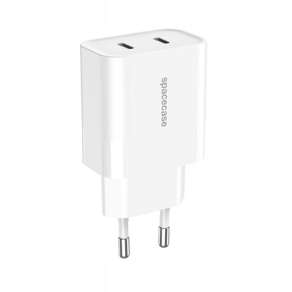 Spacecase Usb Charger 20W Sc011W White zdjęcie 9