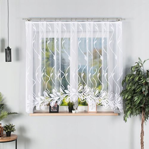 Firana żakardowa ALINA rozm. 320x160cm (gotowa) z łukiem na Arena.pl