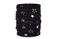 BROEL Kathy komin tuba pod szyję gwiazdki double czarny