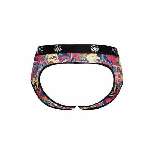 anais men jock bikini komiksy m - kolorowy wzor, odsłaniający kroj na Arena.pl