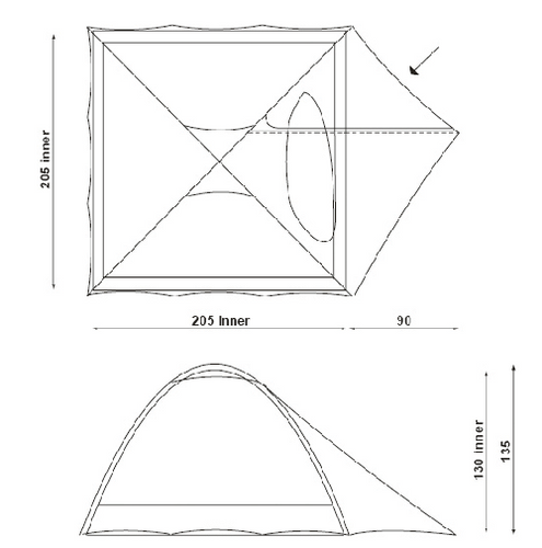 Namiot Hannah TROLL thyme HS12 na Arena.pl