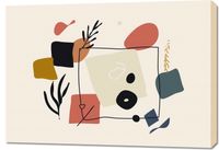 Obraz 100x70cm Abstrakcyjny Dialog