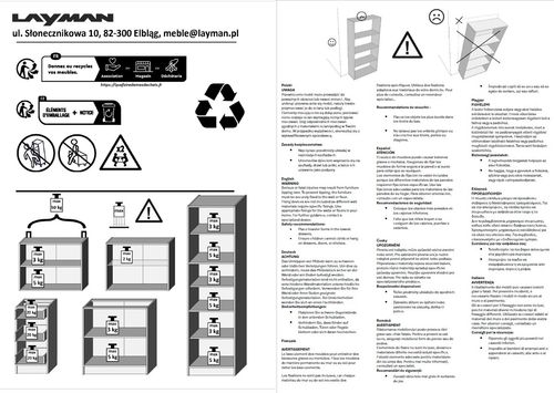 BRYGIDA Front zmywarki 45 panel odkryty MAT na Arena.pl
