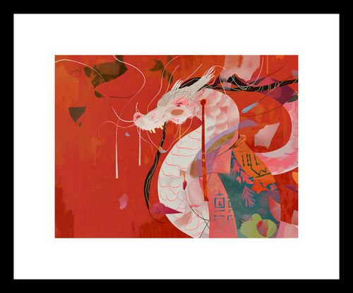 Plakat 20x15cm Orientacyjny Smok na Arena.pl