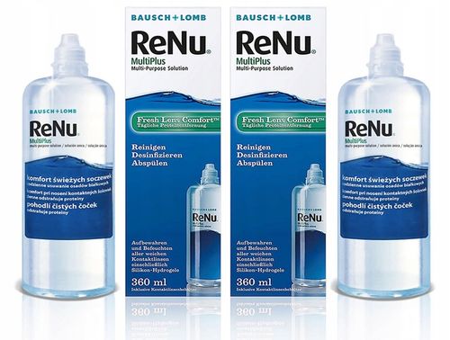 2 x Płyn do soczewek ReNu Multiplus 360 ml na Arena.pl