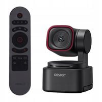OBSBOT Tiny 3 Lite Webcam 4K 48MP AF MF 120fps USB Smart Remote Zestaw