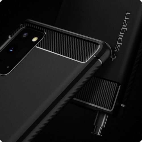 Spigen Rugged Armor Galaxy Note 20 Matte Black na Arena.pl