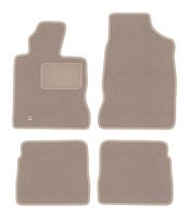Dywaniki welurowe LUX do Chrysler PT Cruiser 2000-2010 beżowe