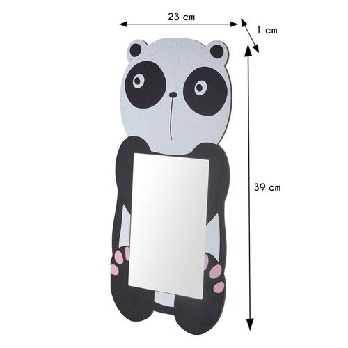 Lustro ścienne dla dzieci Panda 39x23cm na Arena.pl