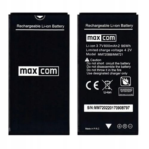 NOWA ORYGINALNA BATERIA DO MAXCOM MM320 / MM330 na Arena.pl
